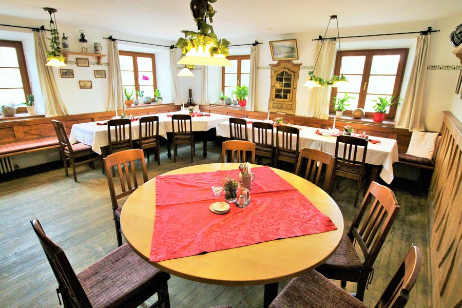 ...gemütliche Atmosphäre